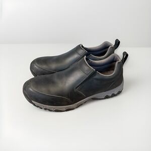 Duluth Trading Co Men's 11 W - Wild Boar Mocs Leather Slip On Shoes 49521